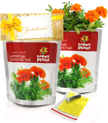 Набор для выращивания растений Happy Plant Бархатцы золотистые / hpn-30