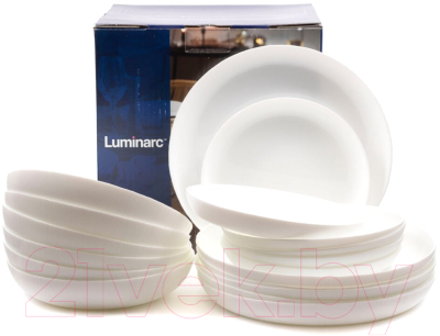 Набор тарелок Luminarc Diwali structure lines / Q4405 (18шт)