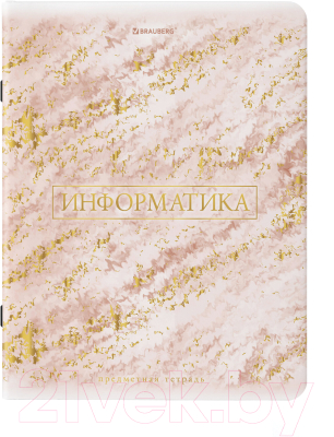 Тетрадь предметная Brauberg Pastel. Информатика / 404315 (48л, клетка)