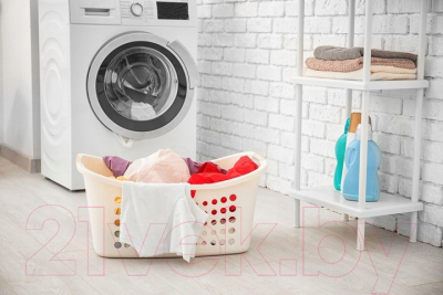 Корзина для белья Curver Laundry Basket / 208494 (кремовый)