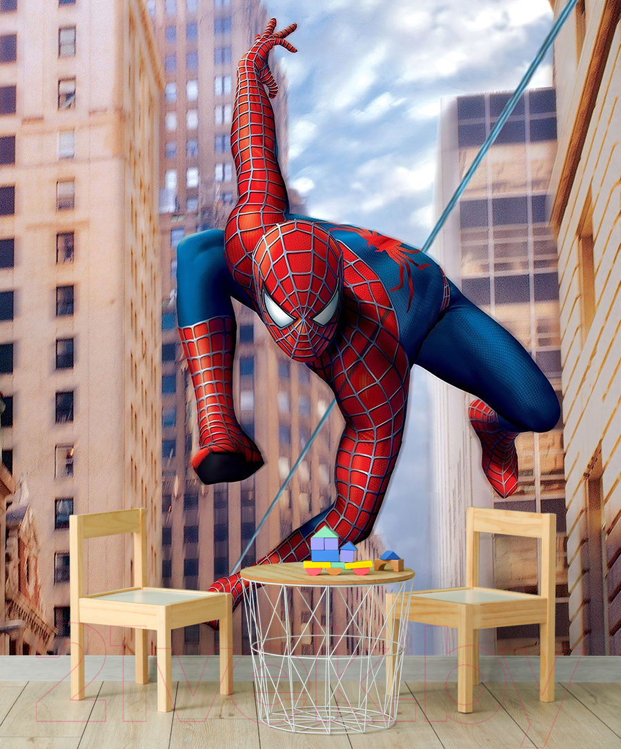 Фотообои листовые Arthata Fotooboi-SpiderMan-64 (200x270)