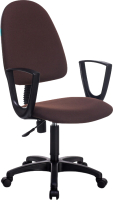 Кресло офисное Бюрократ Престиж+ 3C08 CH-1300N (коричневый) - 