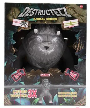 Изображение товара Сквиш Destructezz Животные / DST46942-2 (серый)