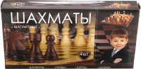 

Набор настольных игр Играем вместе, Магнитные 4 в 1 / G049-H37012R