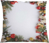 

Наволочка декоративная JoyArty, Рождественские игрушки / sl_37037
