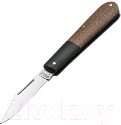 Нож складной Boker Solingen Barlow Burlap Micarta Brown / 110943