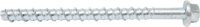 Анкер-шуруп ЕКТ 6.5x50 с шестигранной головкой / CV013562 (25шт) - 