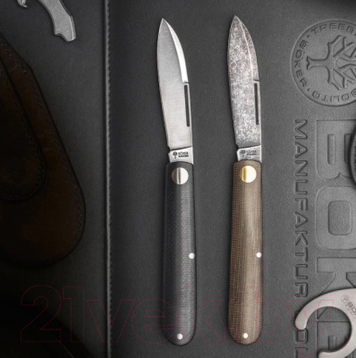 Нож складной Boker Solingen Barlow Prime EDC Green / 115942