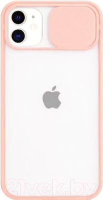 Чехол-накладка Miniso Для iPhone 12 Mini / 6588 (оранжевый/розовый)
