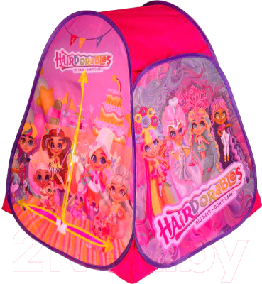 Детская игровая палатка Играем вместе Hairdorable / GFA-HDR01-R