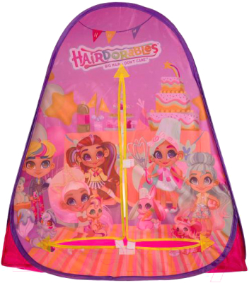 Детская игровая палатка Играем вместе Hairdorable / GFA-HDR01-R