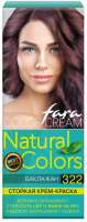 Крем-краска для волос Fara Natural Colors №322 (баклажан) - 