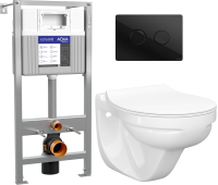 

Унитаз подвесной с инсталляцией, Гранд R Slim + Aqua Prime P 50Z А63476 + P-BU-ACN-CIR-PN/Bl/Gl