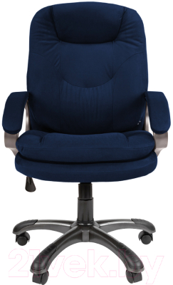 Кресло офисное Chairman Home 668 (Т-82 синий)
