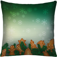 

Наволочка декоративная JoyArty, Имбирные сладости / sl_38336