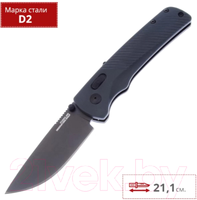 Нож туристический SOG Flash Mk3 Urban Grey / 11-18-05-57