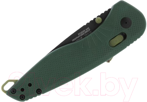 Нож туристический SOG Aegis Mk3 Forest + Moss / 11-41-04-57 — фото 4