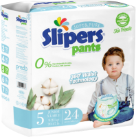 Подгузники-трусики детские Slipers XL 9-21кг / Pants24 (24шт) - 