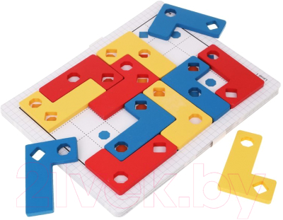 Настольная игра Наша игрушка Логика Умные блоки / KW-7005