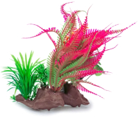 

Декорация для аквариума Silver Berg, Куст с корягой 18см №119 / DPPL-SC3127-119