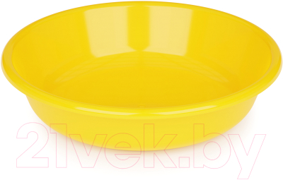Тарелка для кормления Альтернатива М590 (желтый)