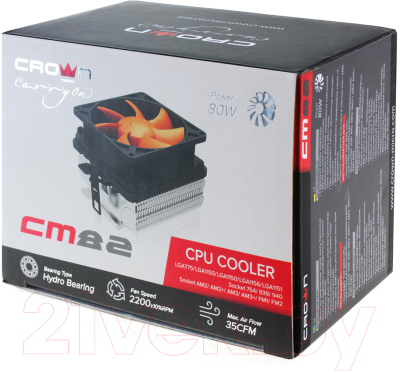 Кулер для процессора Crown CM-82
