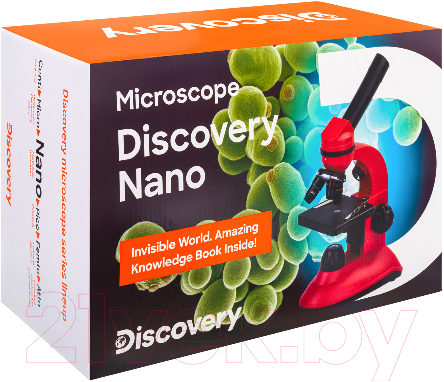 Микроскоп оптический Discovery Nano Terra с книгой / 77962