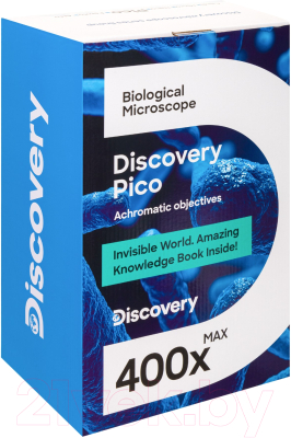 Микроскоп оптический Discovery Pico Terra с книгой / 77974