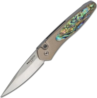 

Нож туристический Pro-Tech, Сustom Newport Abalone