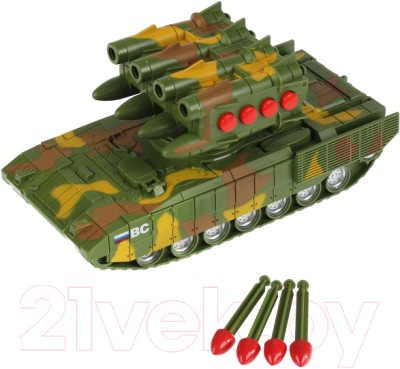 Ракетная установка игрушечная Технопарк Ракетница / ROCKET-21PLGUNMIL-GN