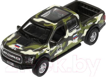 Автомобиль игрушечный Технопарк Ford F150 Raptor / F150RAP-12MIL-GN