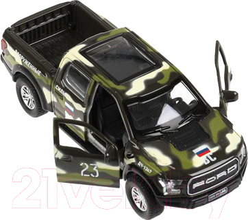 Автомобиль игрушечный Технопарк Ford F150 Raptor / F150RAP-12MIL-GN