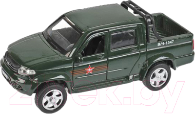 Автомобиль игрушечный Технопарк Uaz Pickup Армия России / PICKUP-12ARR-GN