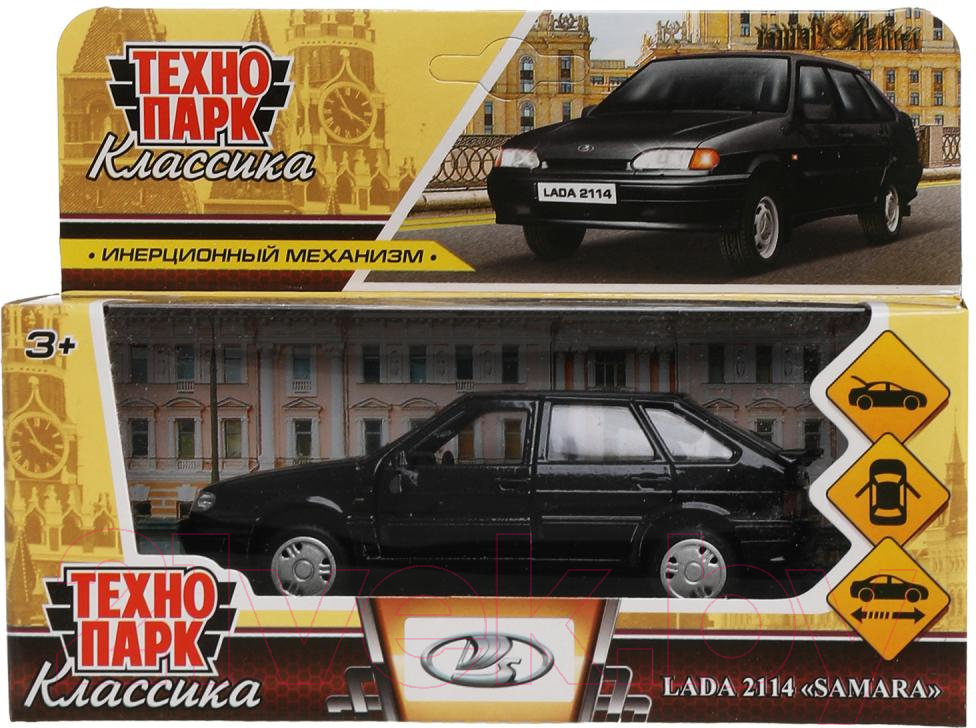 Автомобиль игрушечный Технопарк Lada-2114 Samara / 2114-12-BK — фото 5