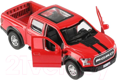 Автомобиль игрушечный Технопарк Ford F150 Raptor / F150RAP-12-RD