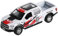 Автомобиль игрушечный Технопарк Ford F150 Raptor Спорт / F150RAP-12SRT-WH - 