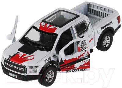 Автомобиль игрушечный Технопарк Ford F150 Raptor Спорт / F150RAP-12SRT-WH