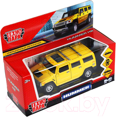 Автомобиль игрушечный Технопарк Hummer H2 Pickup / HUM2PICKUP-12-YE