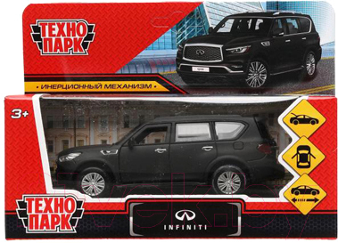Автомобиль игрушечный Технопарк Infiniti Qx80 / QX80-12MAT-BK — фото 6