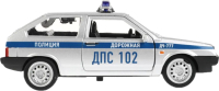 Автомобиль игрушечный Технопарк Lada-2108 Спутник Полиция / 2108-12POL-SR - 