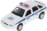 Автомобиль игрушечный Технопарк Lada-2114 Samara Полиция / 2114-12POL-WH - 