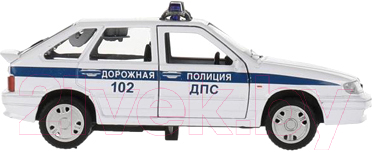 Автомобиль игрушечный Технопарк Lada-2114 Samara Полиция / 2114-12POL-WH