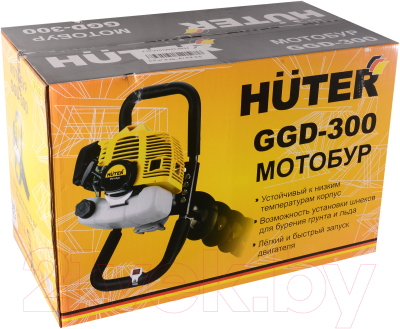 Мотобур земляной Huter GGD-300 (70/13/22)