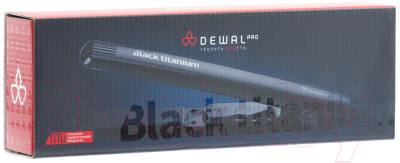 Выпрямитель для волос Dewal Pro Black Titanium / 03-108