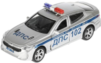 Автомобиль игрушечный Технопарк Kia Stinger Полиция / STINGER-12POL-SR - 