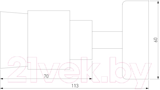 Спот Евросвет 20125/1 LED (белый)