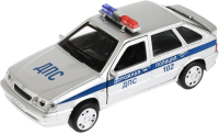 Автомобиль игрушечный Технопарк Lada-2114 Samara Полиция / 2114-12SLPOL-SR - 