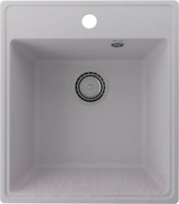 Мойка кухонная Ulgran Quartz Forte 425-04 (платина)
