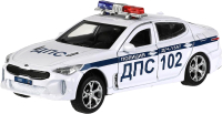 Автомобиль игрушечный Технопарк Kia Stinger Полиция / STINGER-12SLPOL-WH - 