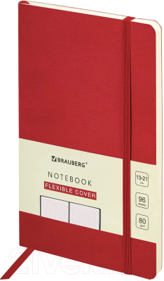Записная книжка Brauberg Ultra / 113014 (красный)
